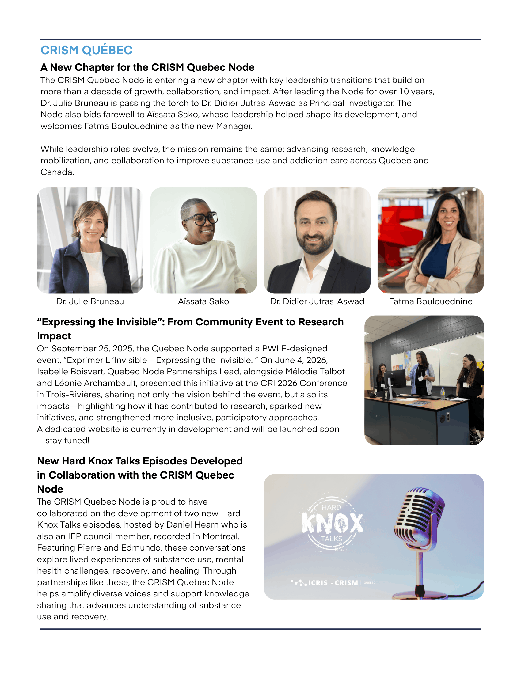 CRISM National Newsletter - Summer Edition - July 2026-4