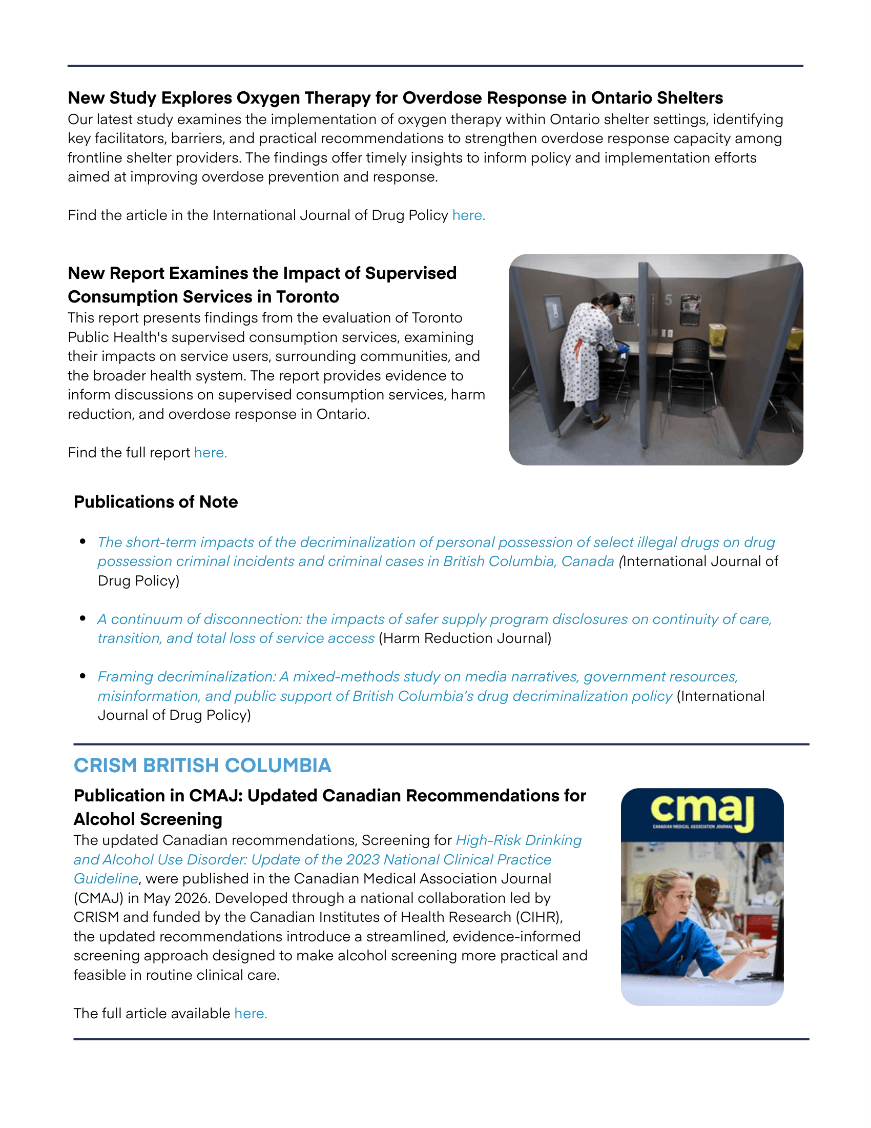 CRISM National Newsletter - Summer Edition - July 2026-7