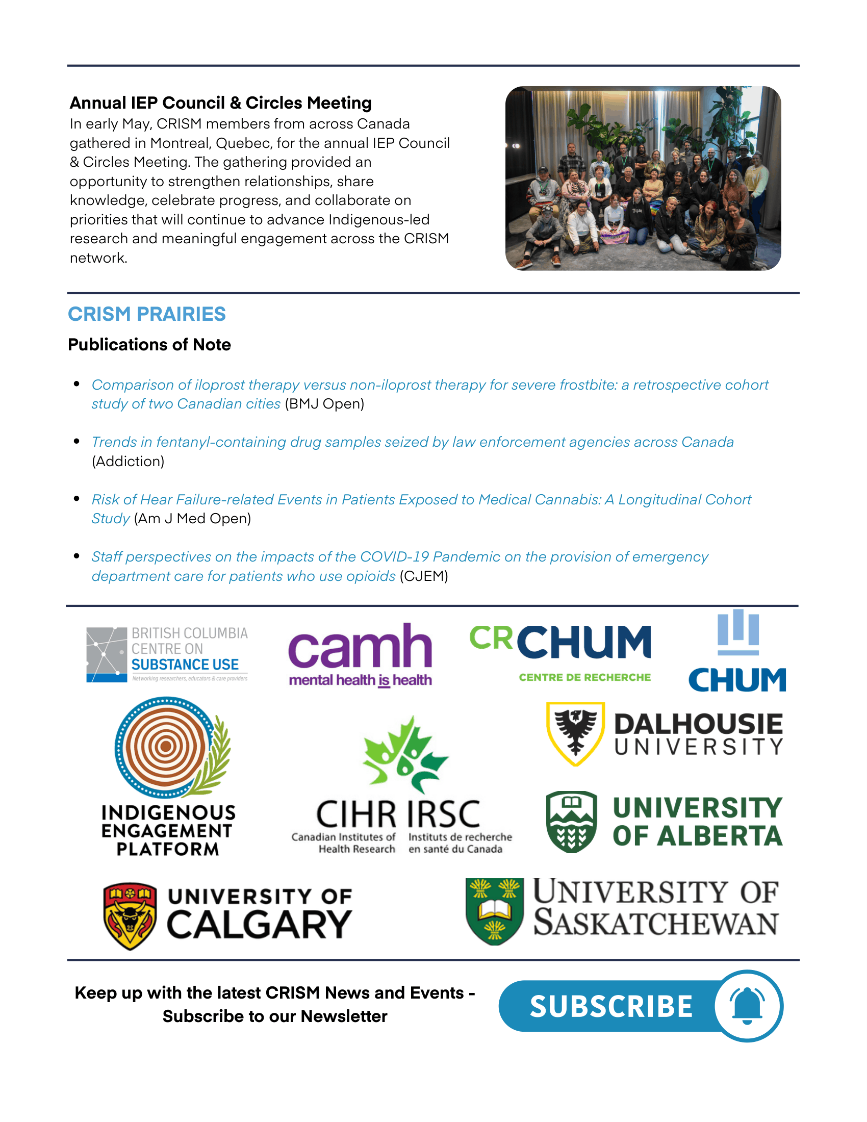 CRISM National Newsletter - Summer Edition - July 2026-9